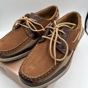 Mens Thom McAn top sider 10 Medium Leather